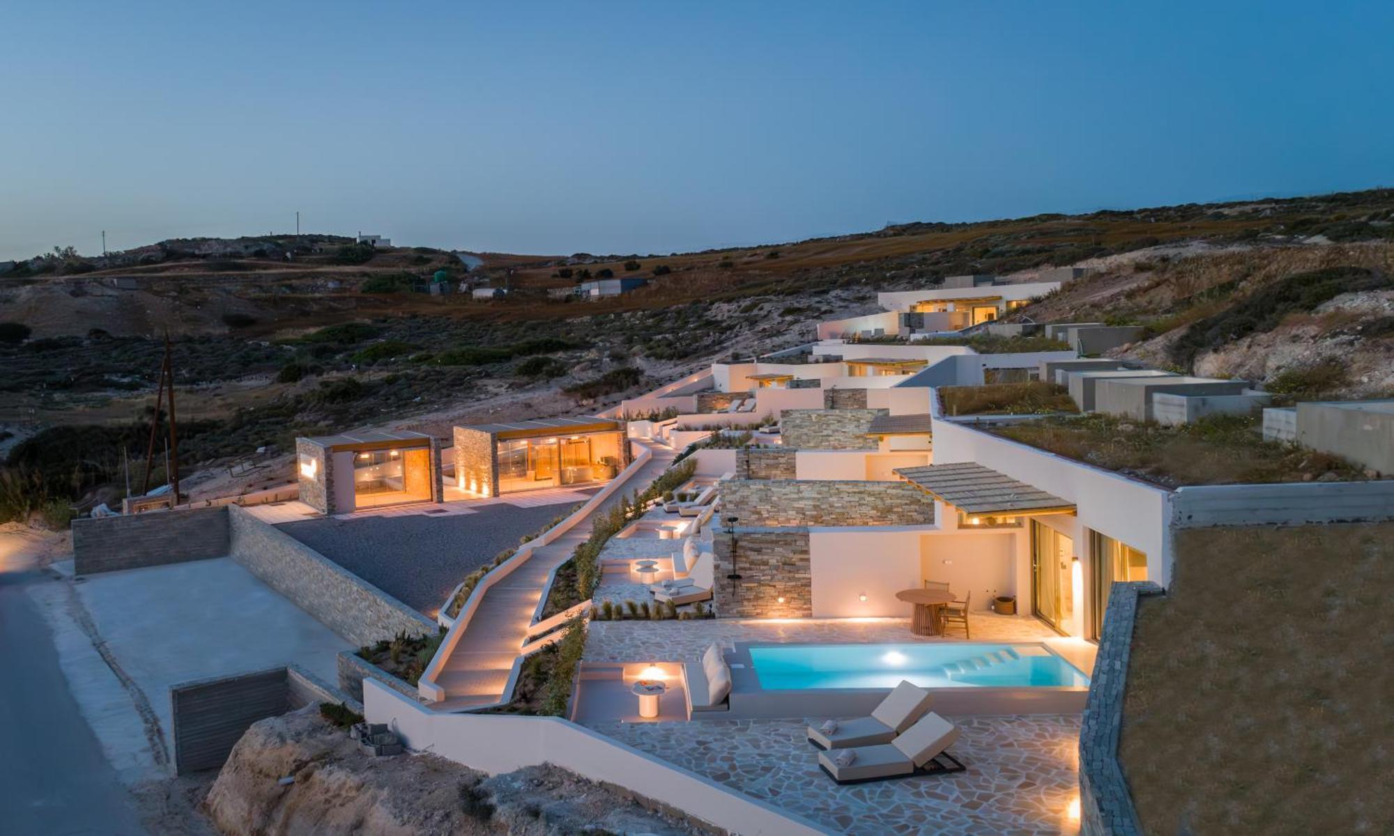 Solus Suites Milos アダマス エクステリア 写真