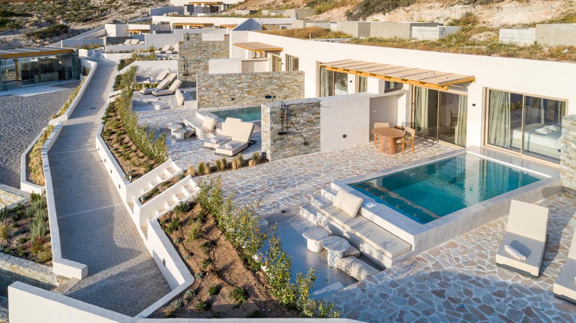 Solus Suites Milos アダマス エクステリア 写真
