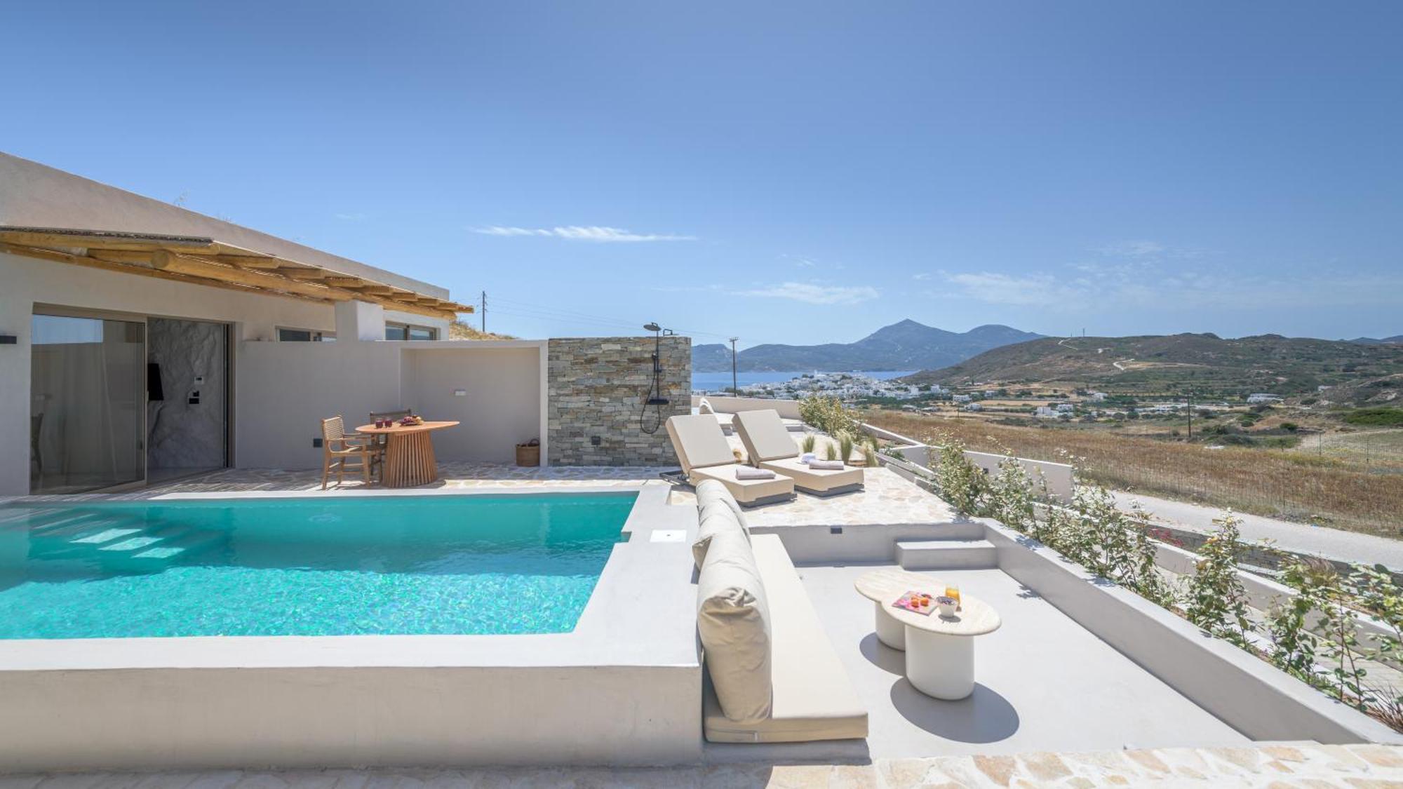Solus Suites Milos アダマス エクステリア 写真