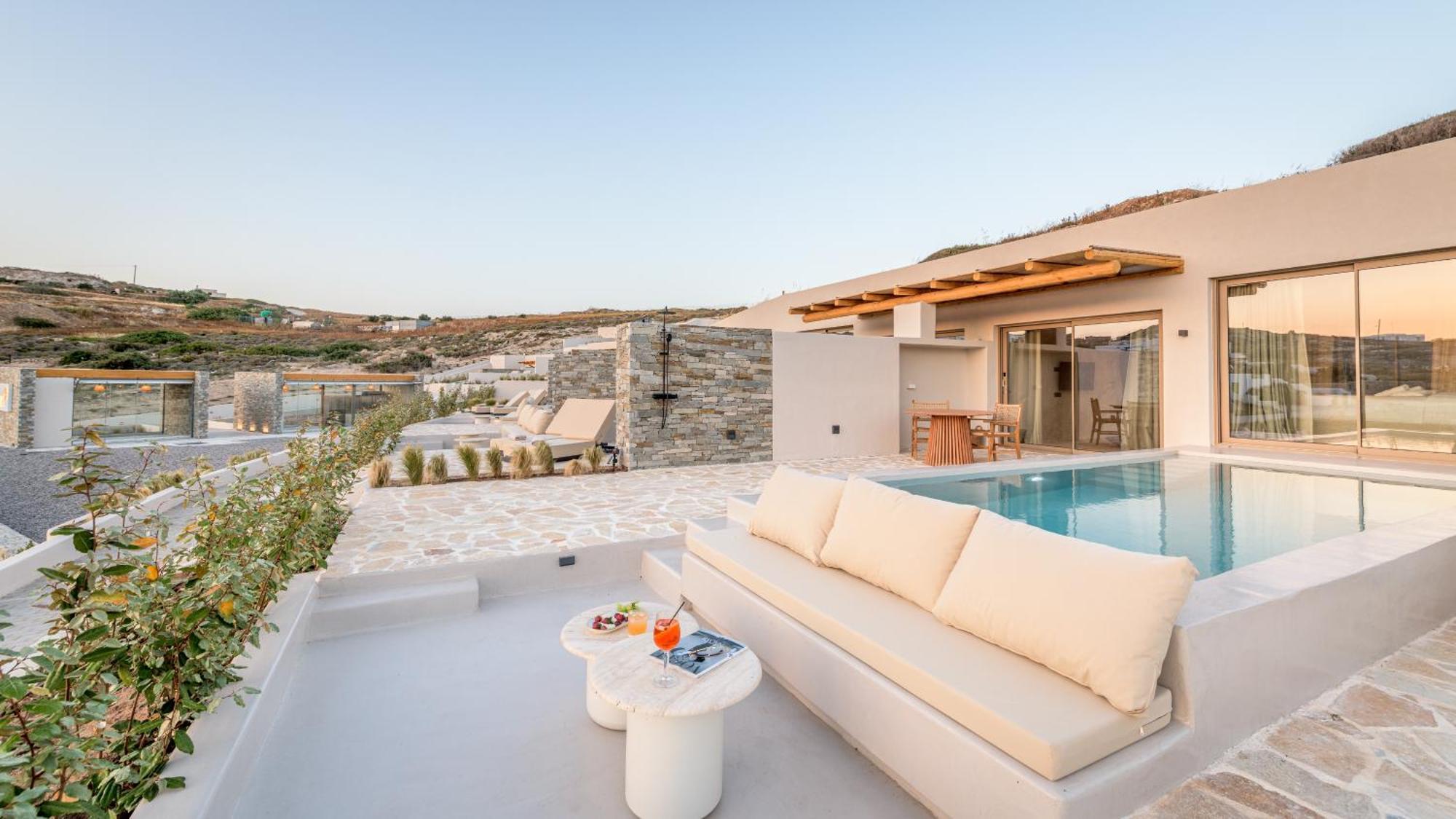 Solus Suites Milos アダマス エクステリア 写真