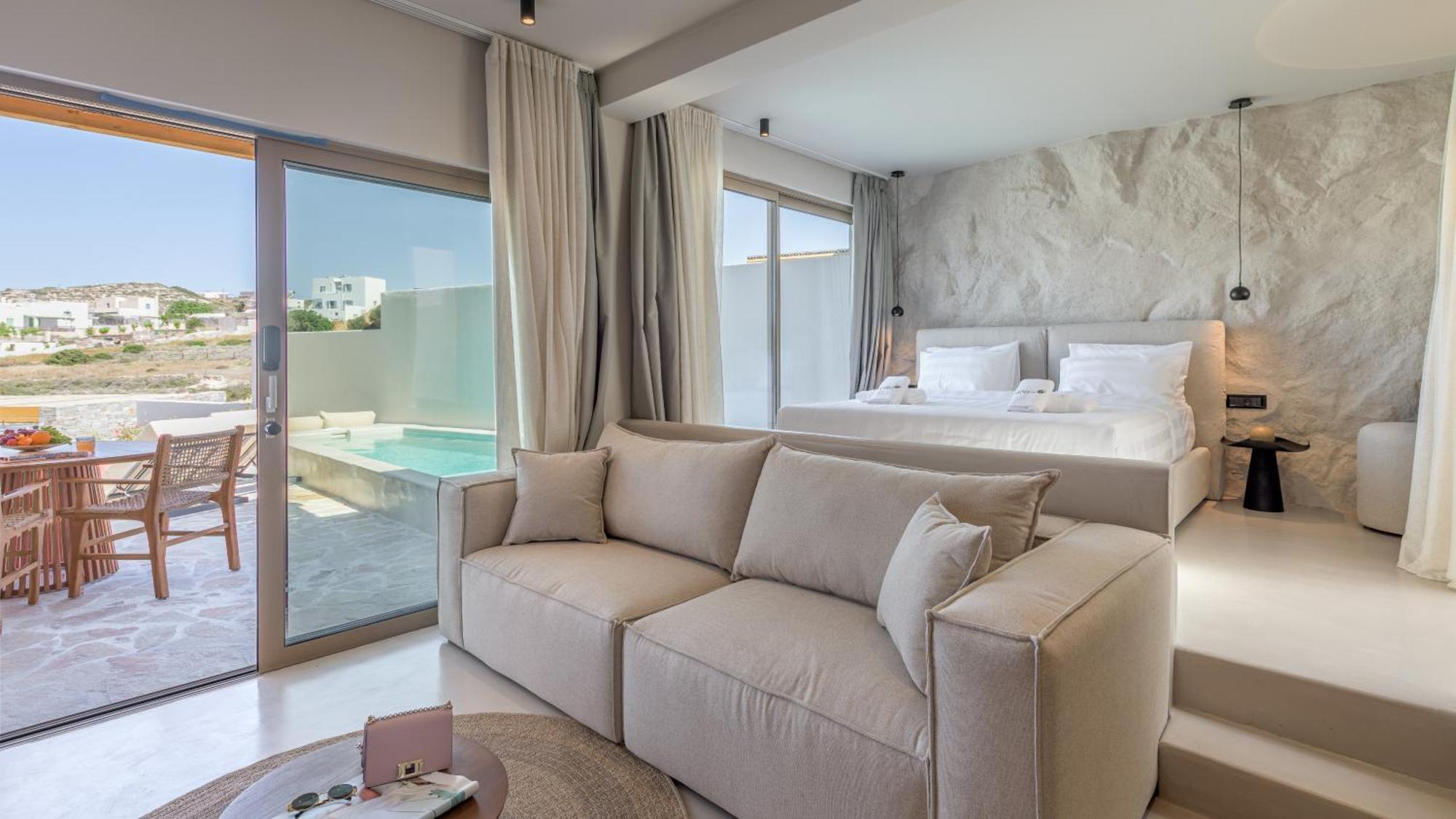 Solus Suites Milos アダマス エクステリア 写真