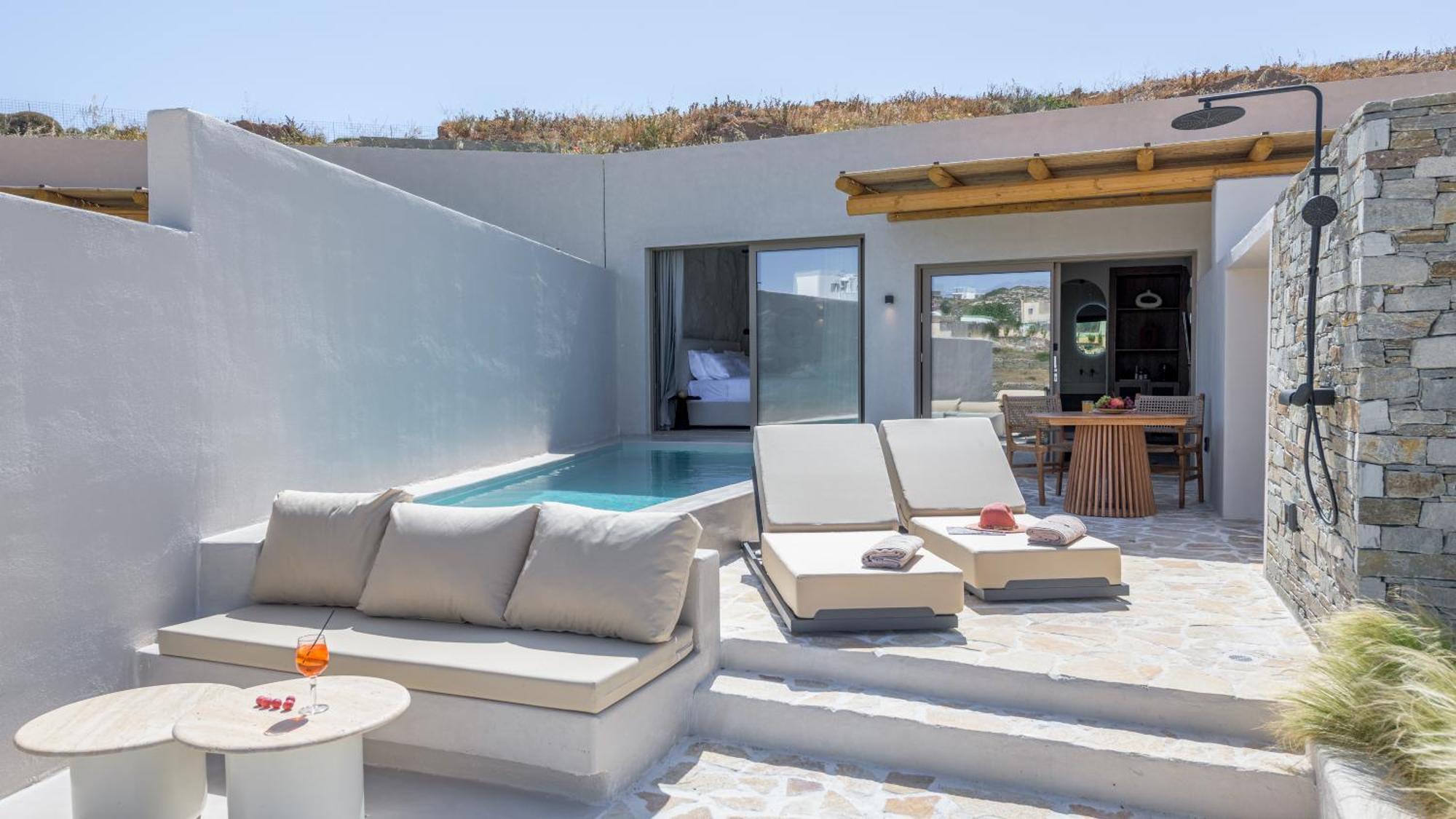 Solus Suites Milos アダマス エクステリア 写真