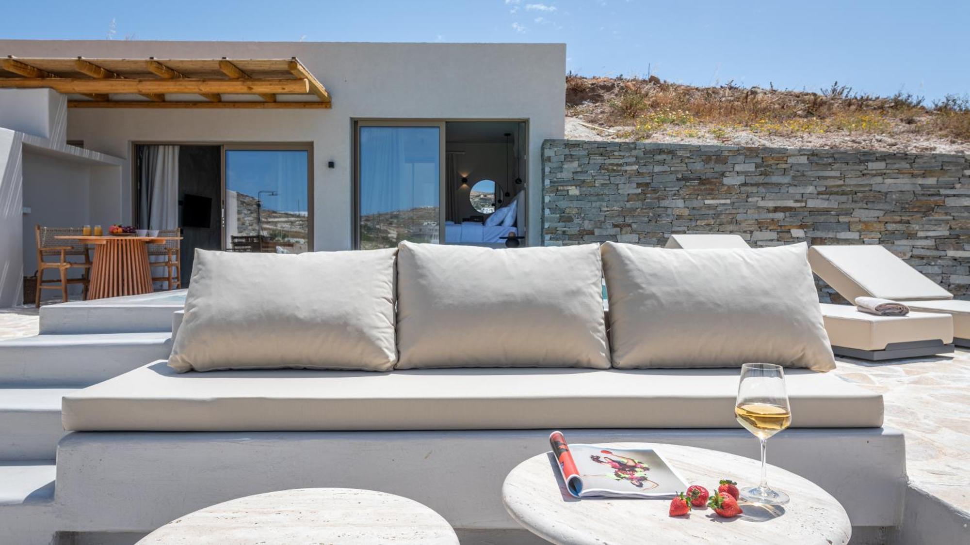 Solus Suites Milos アダマス エクステリア 写真