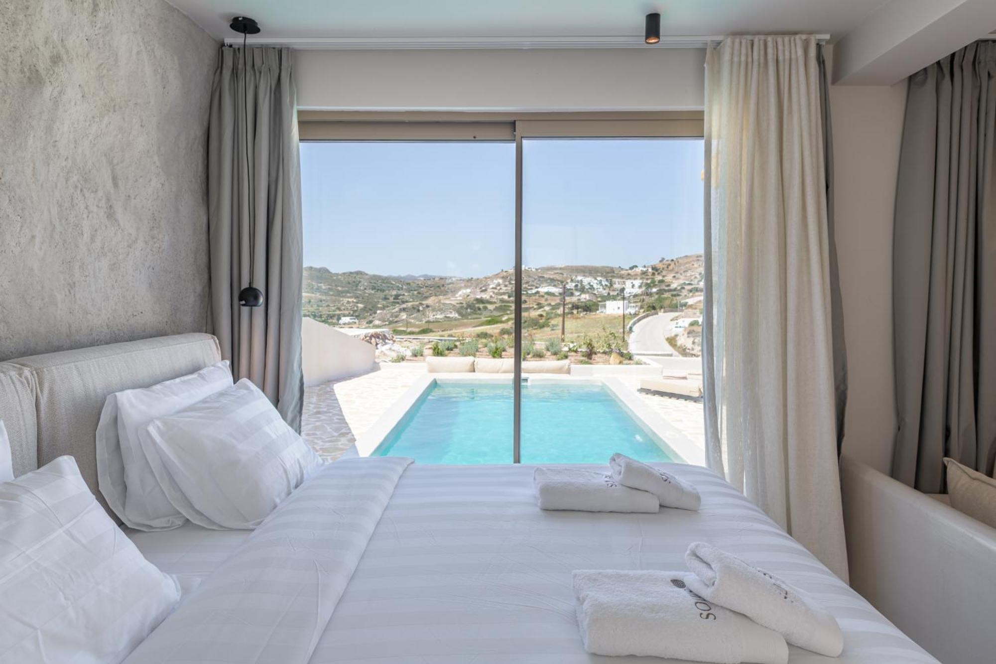 Solus Suites Milos アダマス エクステリア 写真