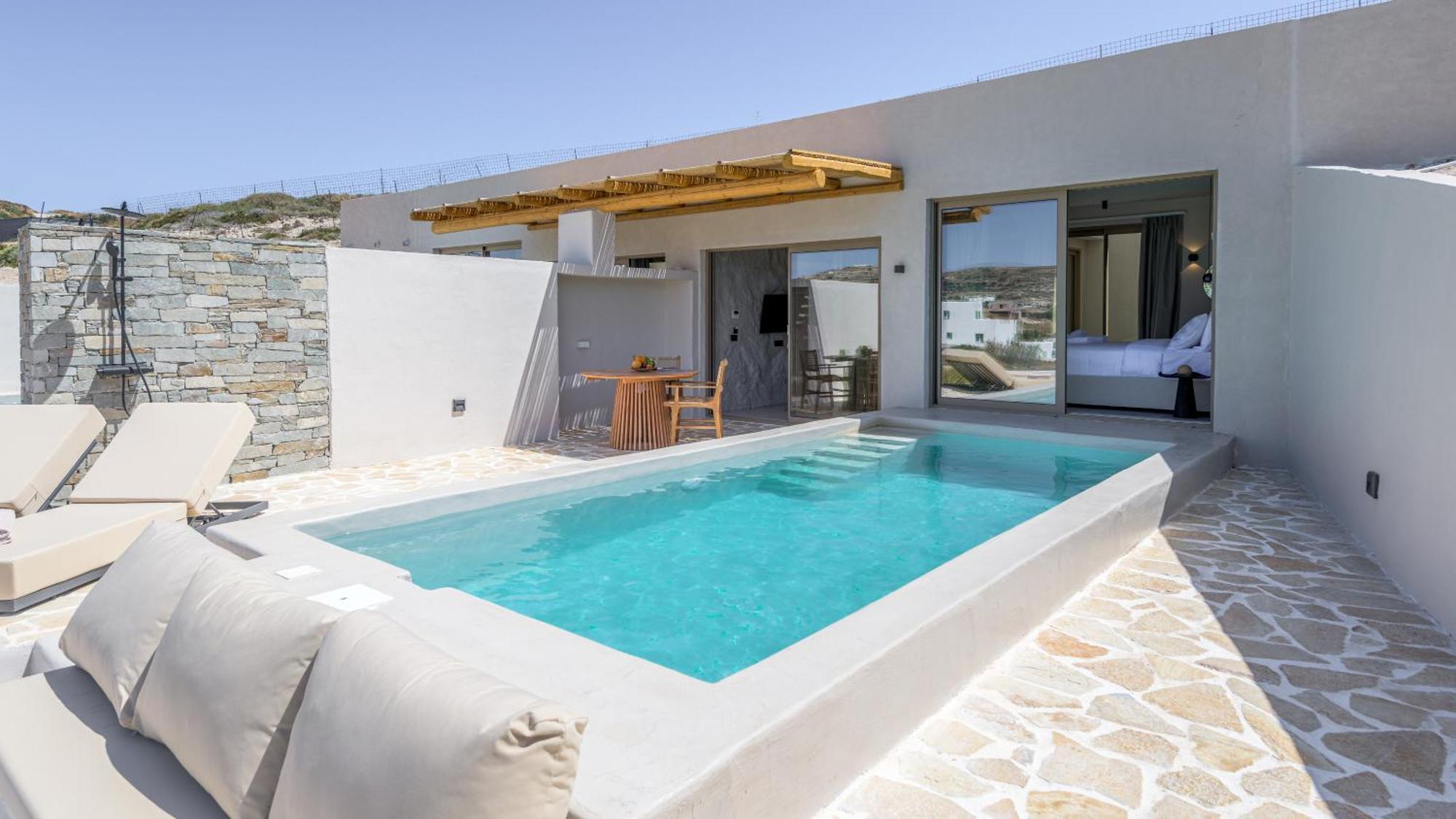 Solus Suites Milos アダマス エクステリア 写真