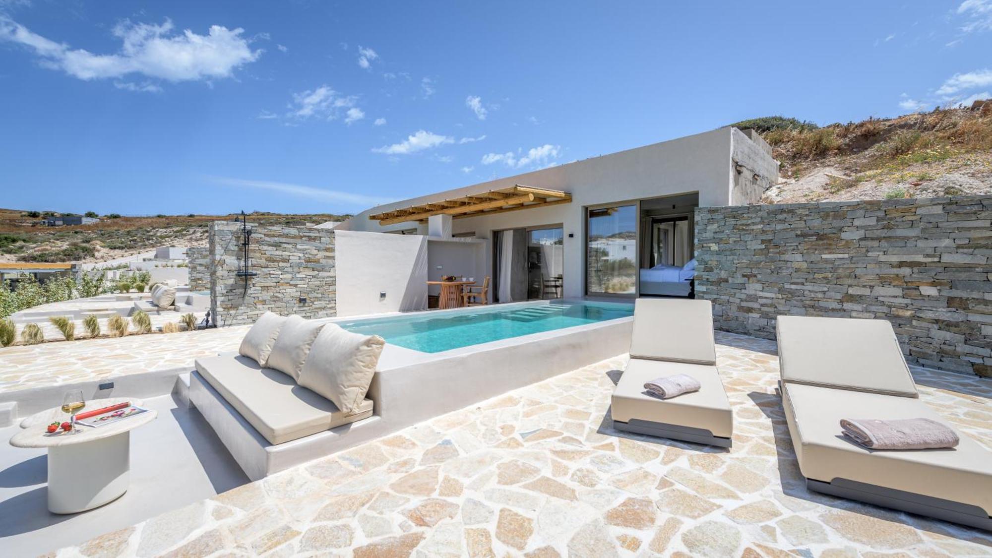 Solus Suites Milos アダマス エクステリア 写真